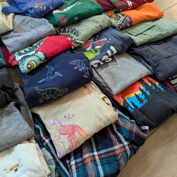 Assorted Long Sleeve Shirts for Boys Size 4-5t - Picture 3 of 3